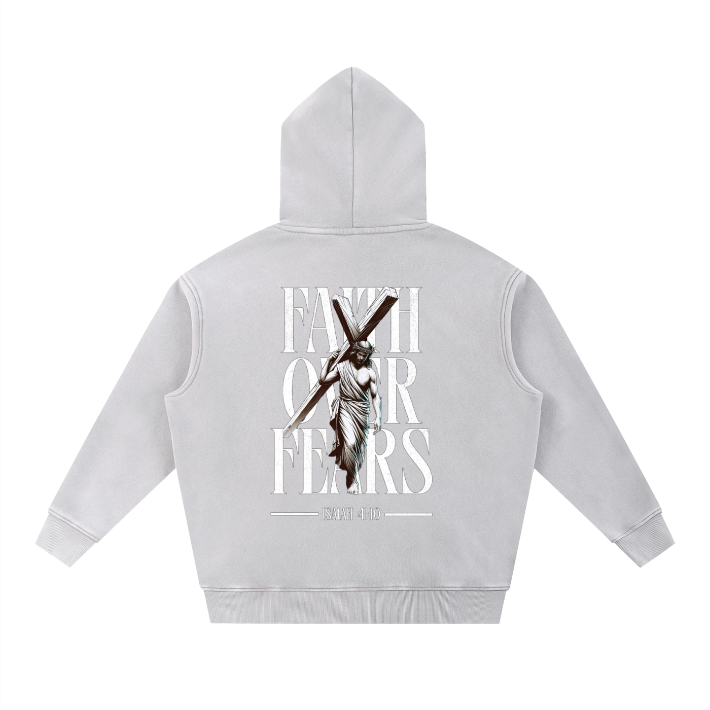 Snow Wash Fleece Oversize Hoodie